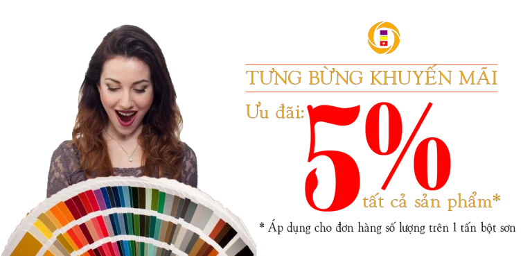 Bột sơn tĩnh điện khuyến mãi và ưu đãi năm 2026