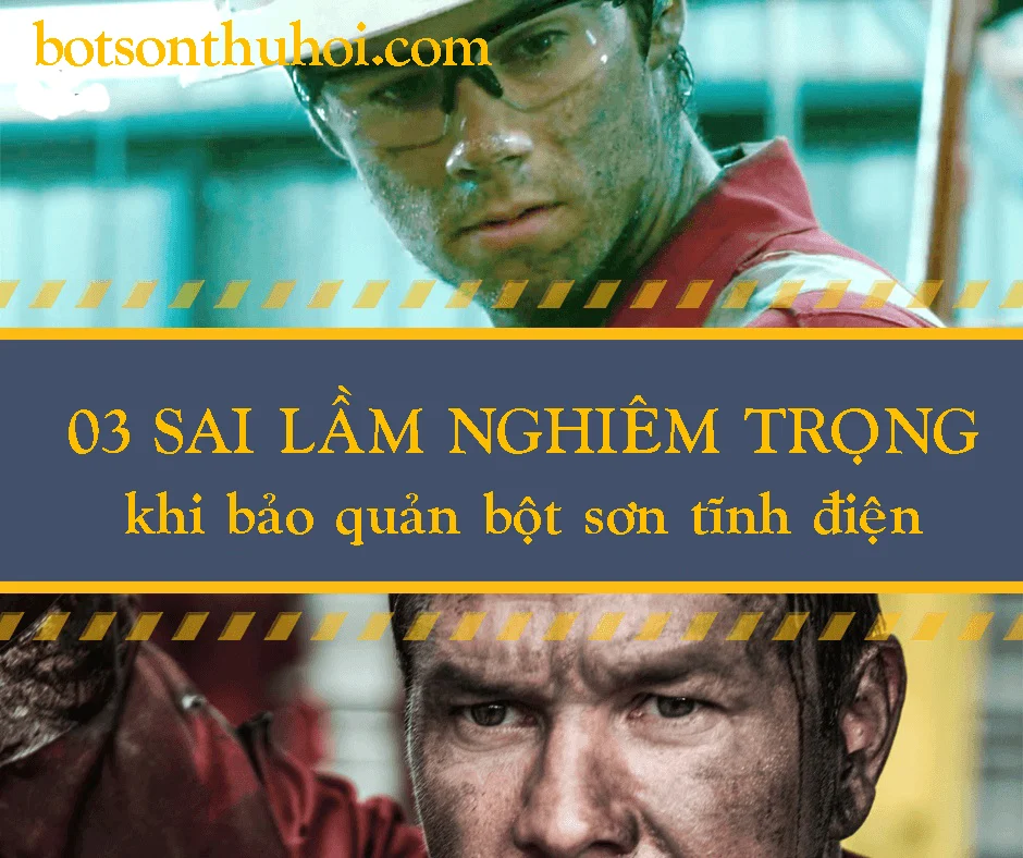 Bảo quản bột sơn tĩnh điện như thế nào là đúng?