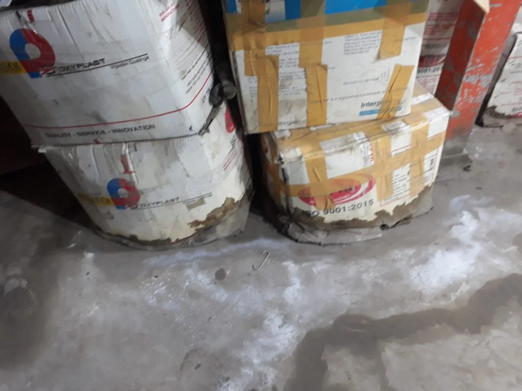 Bột sơn tĩnh điện bị vón cục