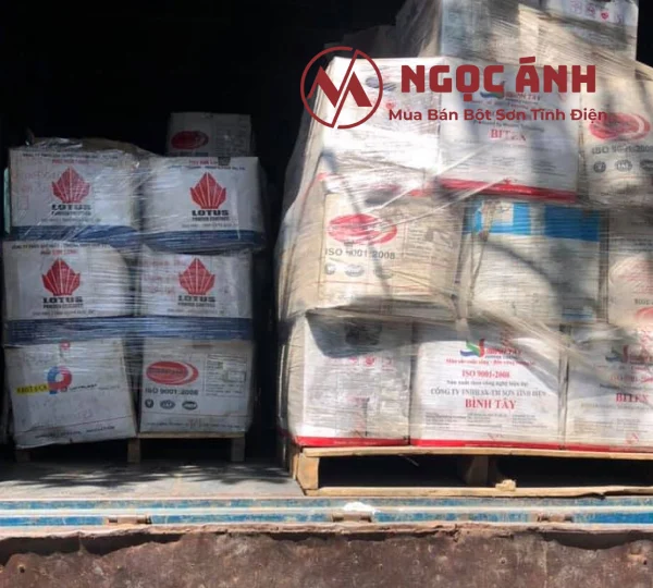 Quy trình thu mua bột sơn tĩnh điện hết hạn Hà Giang tại Ngọc Ánh