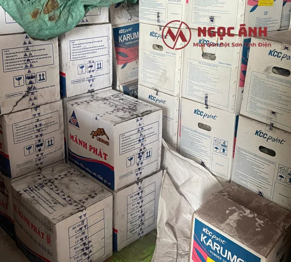Quy trình thu mua bột sơn tĩnh điện hết hạn Hà Nam tại Ngọc Ánh