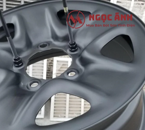 Ứng dụng của bột sơn tĩnh điện thu hồi màu đen sần Mãnh Phát